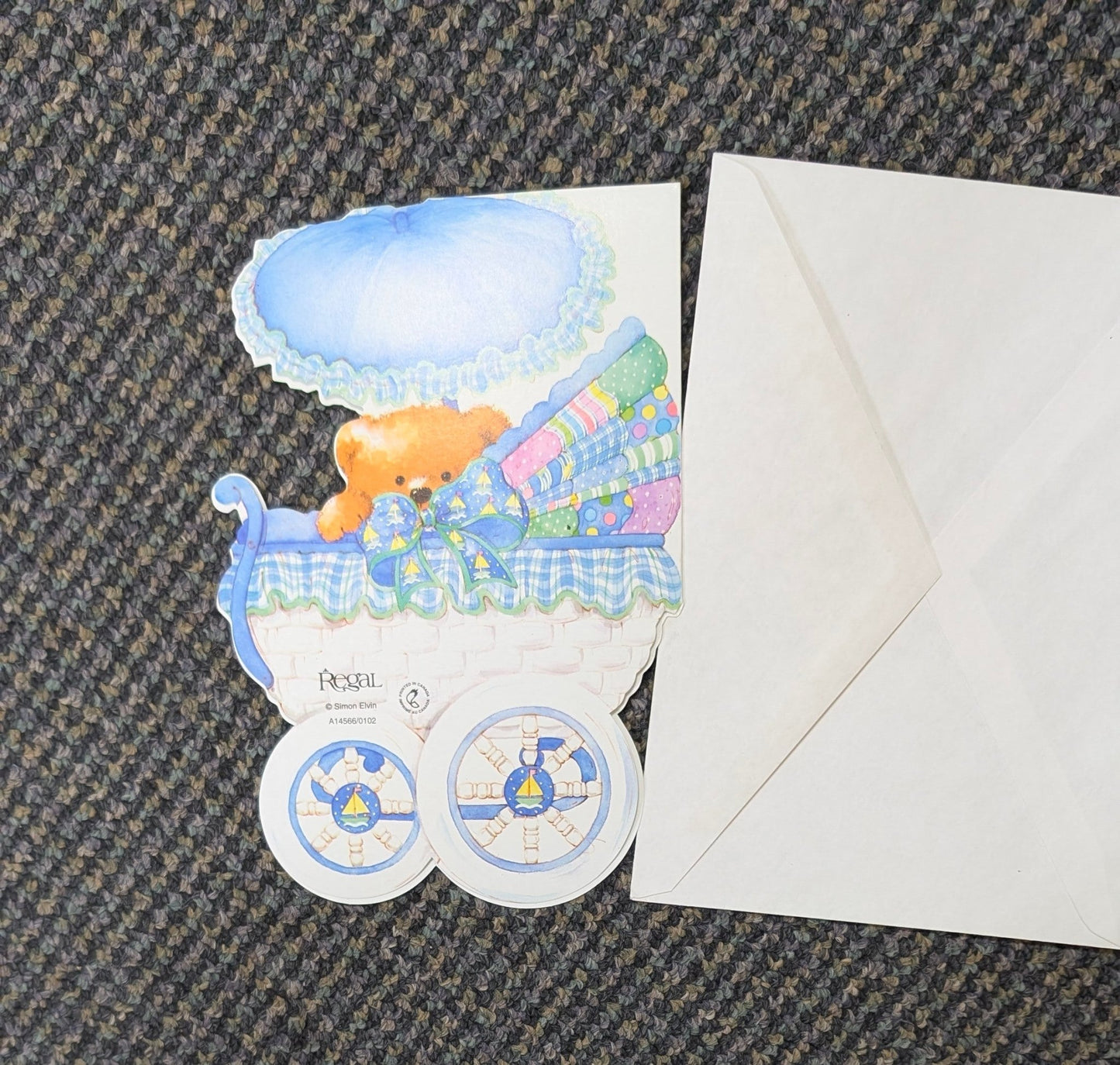 Welcome Baby Greeting Card - “A Lovely Little Boy” - The Bookstore