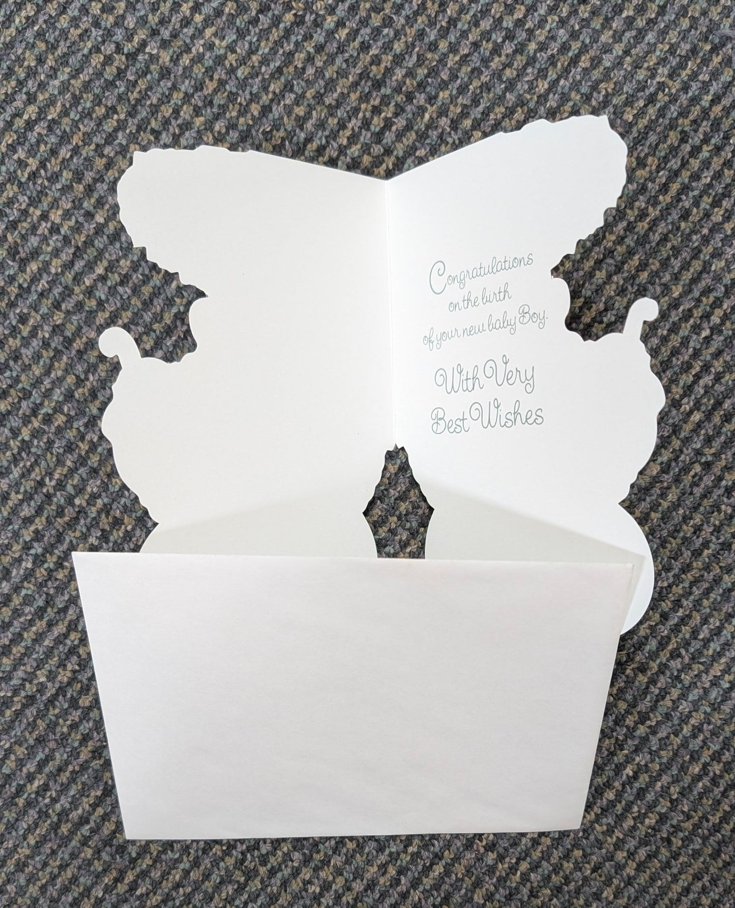 Welcome Baby Greeting Card - “A Lovely Little Boy” - The Bookstore