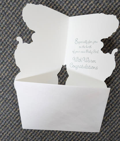 Welcome Baby Greeting Card - “A Lovely Little Girl” - The Bookstore