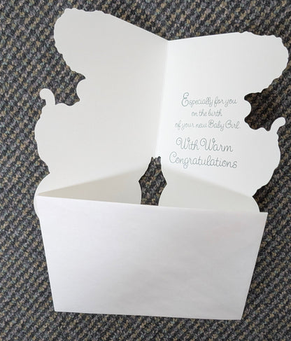 Welcome Baby Greeting Card - “A Lovely Little Girl” - The Bookstore