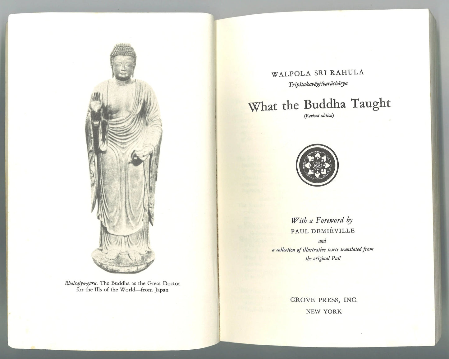 What The Buddha Taught Walpola Rahula