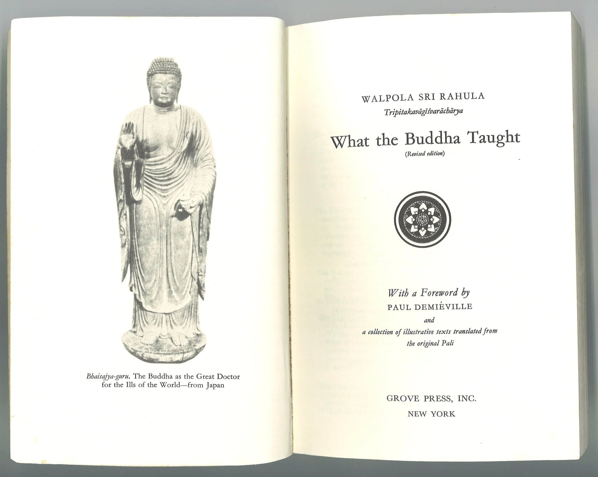 What The Buddha Taught Walpola Rahula