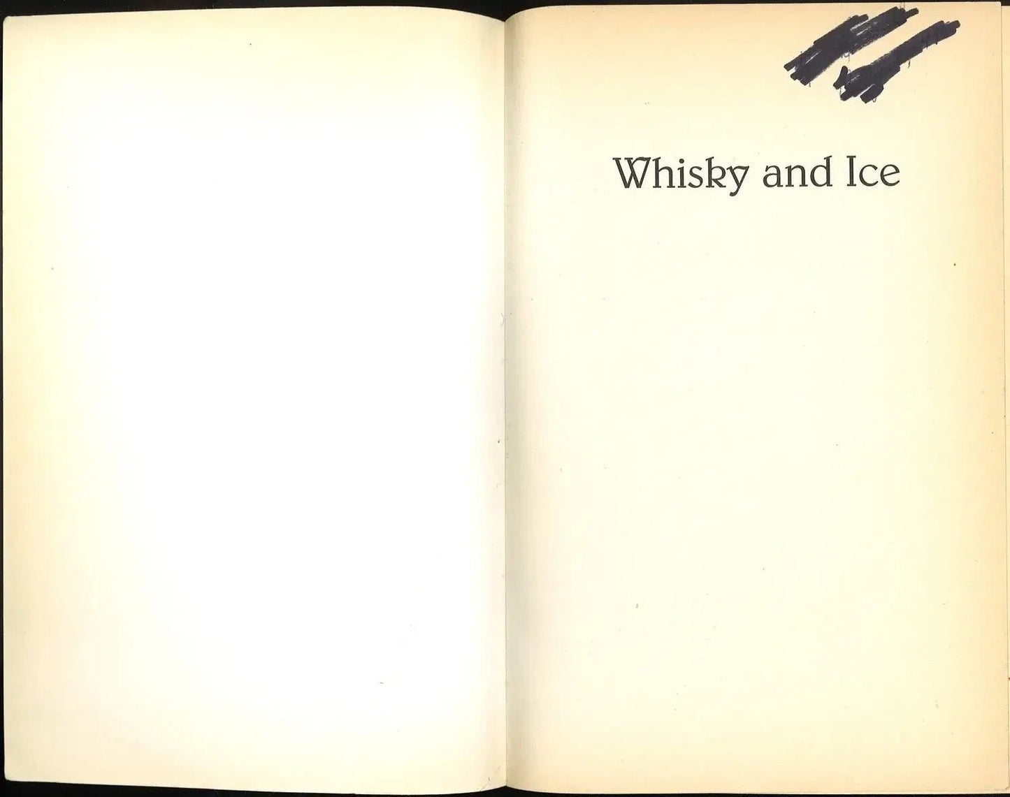 Whiskey and Ice: The Ben Kerr Saga - The Bookstore