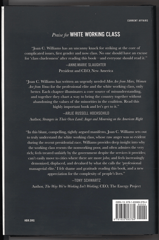 White Working Class: Overcoming Class Cluelessness in America - The Bookstore