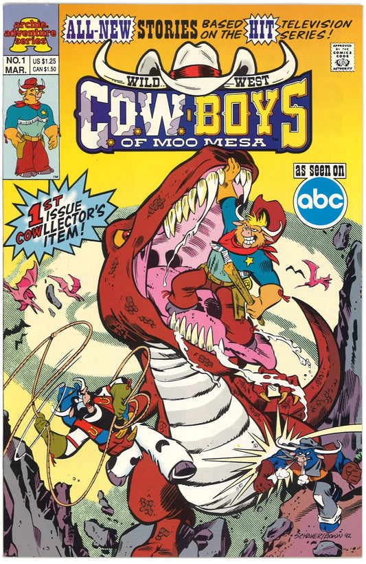 Wild West C.O.W. - Boys of Moo Mesa No. 1 (Archie Adventure Series) (Collector's Edition) - The Bookstore