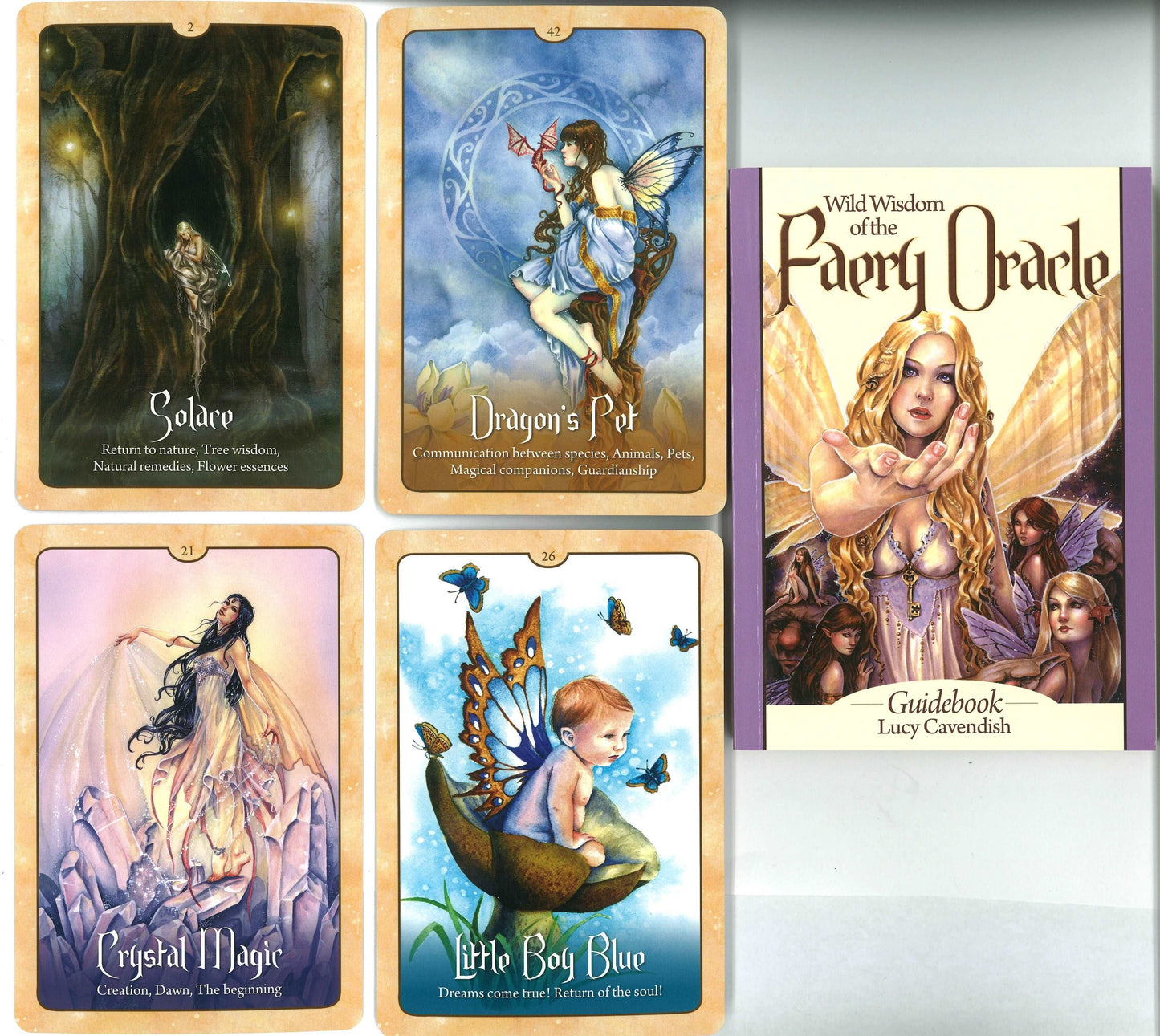 Wild Wisdom of the Faery Oracle: Oracle Card and Book Set