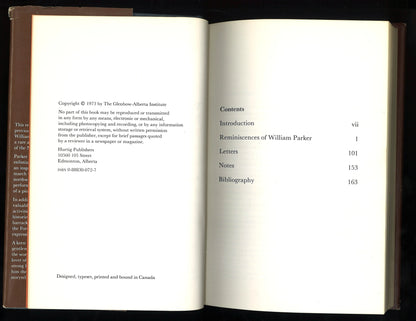 William Parker: Mounted Policeman - The Bookstore