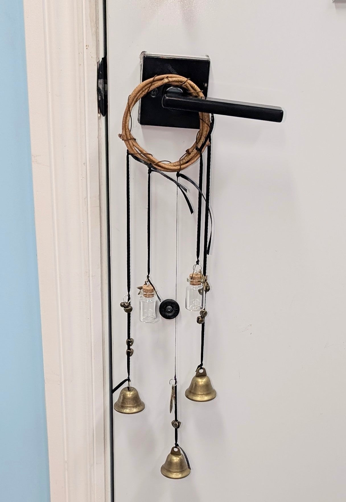 Witch Bell Protection Charm – Door Handle or Wind Chime - The Bookstore