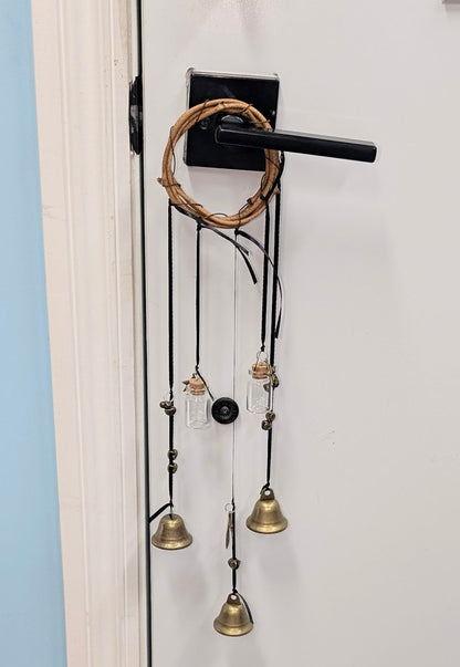 Witch Bell Protection Charm – Door Handle or Wind Chime - The Bookstore