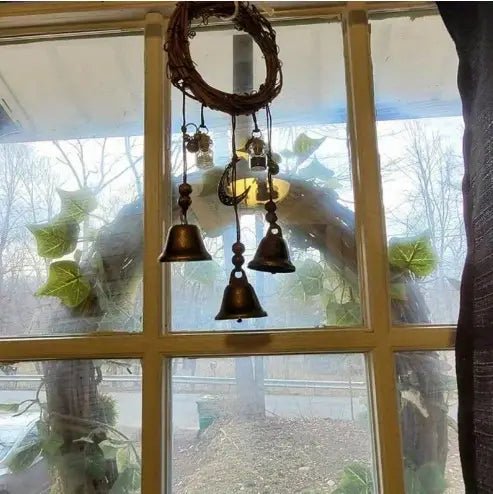 Witch Bell Protection Charm – Door Handle or Wind Chime - The Bookstore