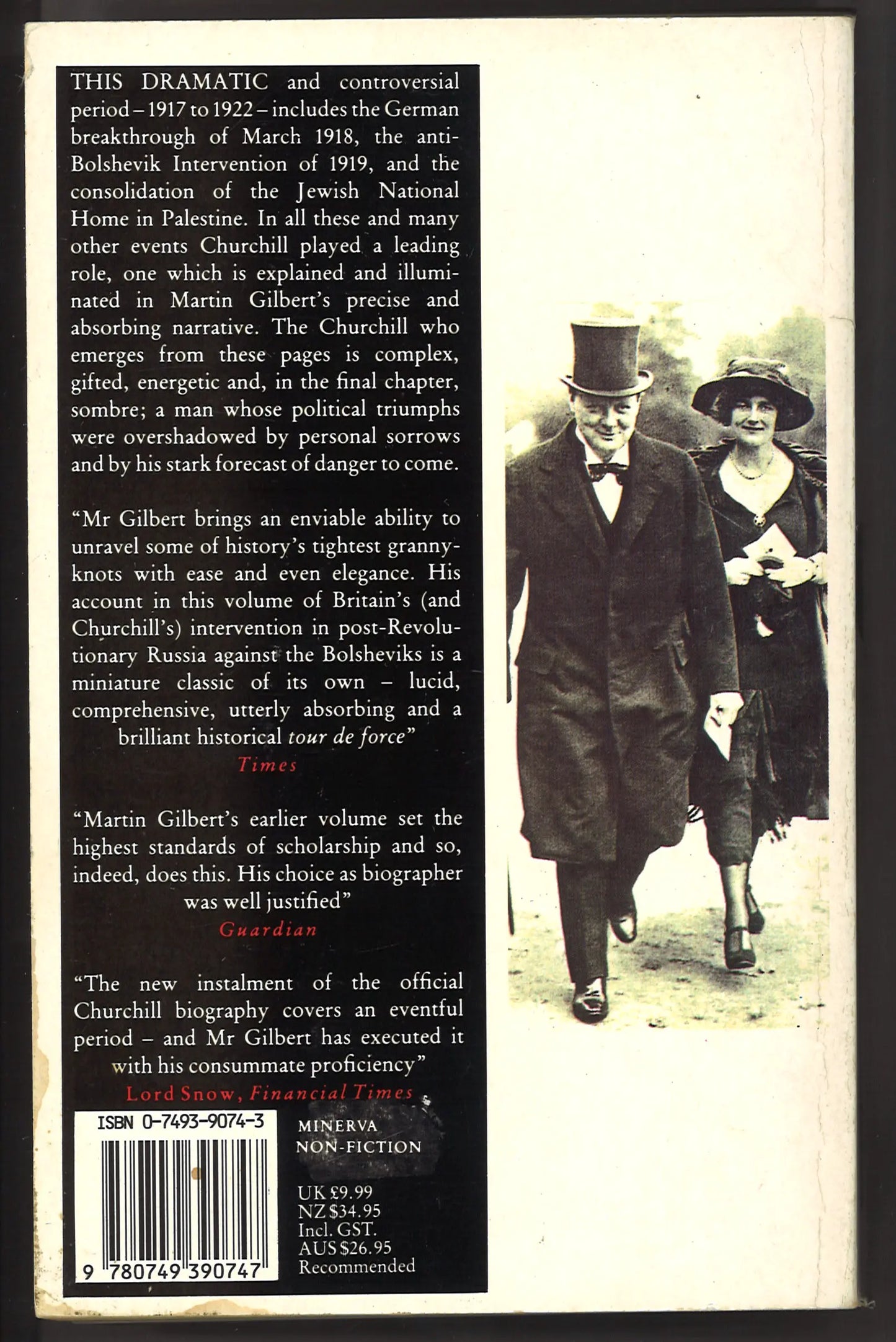World in Torment: Winston S. Churchill 1917-1922 (Volume IV)