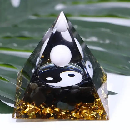 Yin Yang Tai Chi Orgone Pyramid - The Bookstore