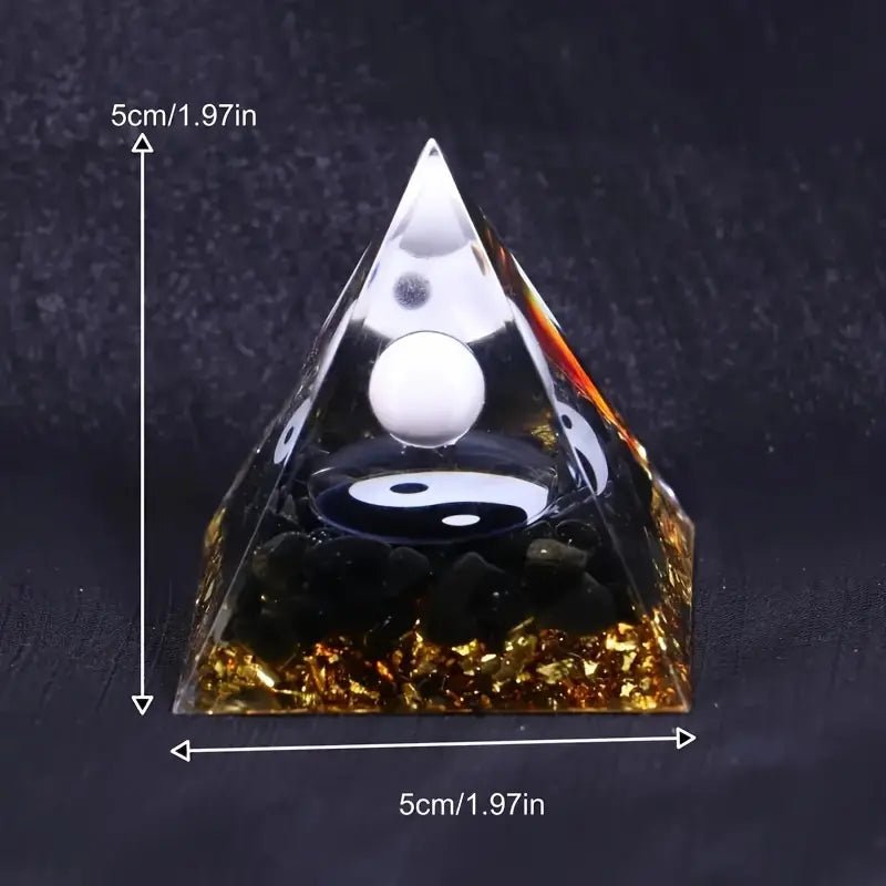 Yin Yang Tai Chi Orgone Pyramid - The Bookstore