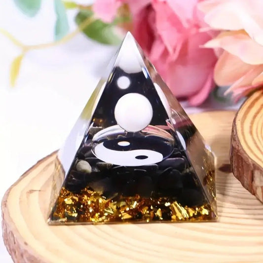 Yin Yang Tai Chi Orgone Pyramid - The Bookstore