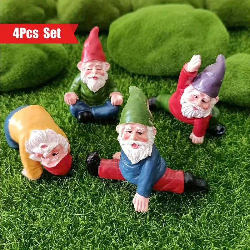 Yoga Gnomes (Set of 4) - The Bookstore