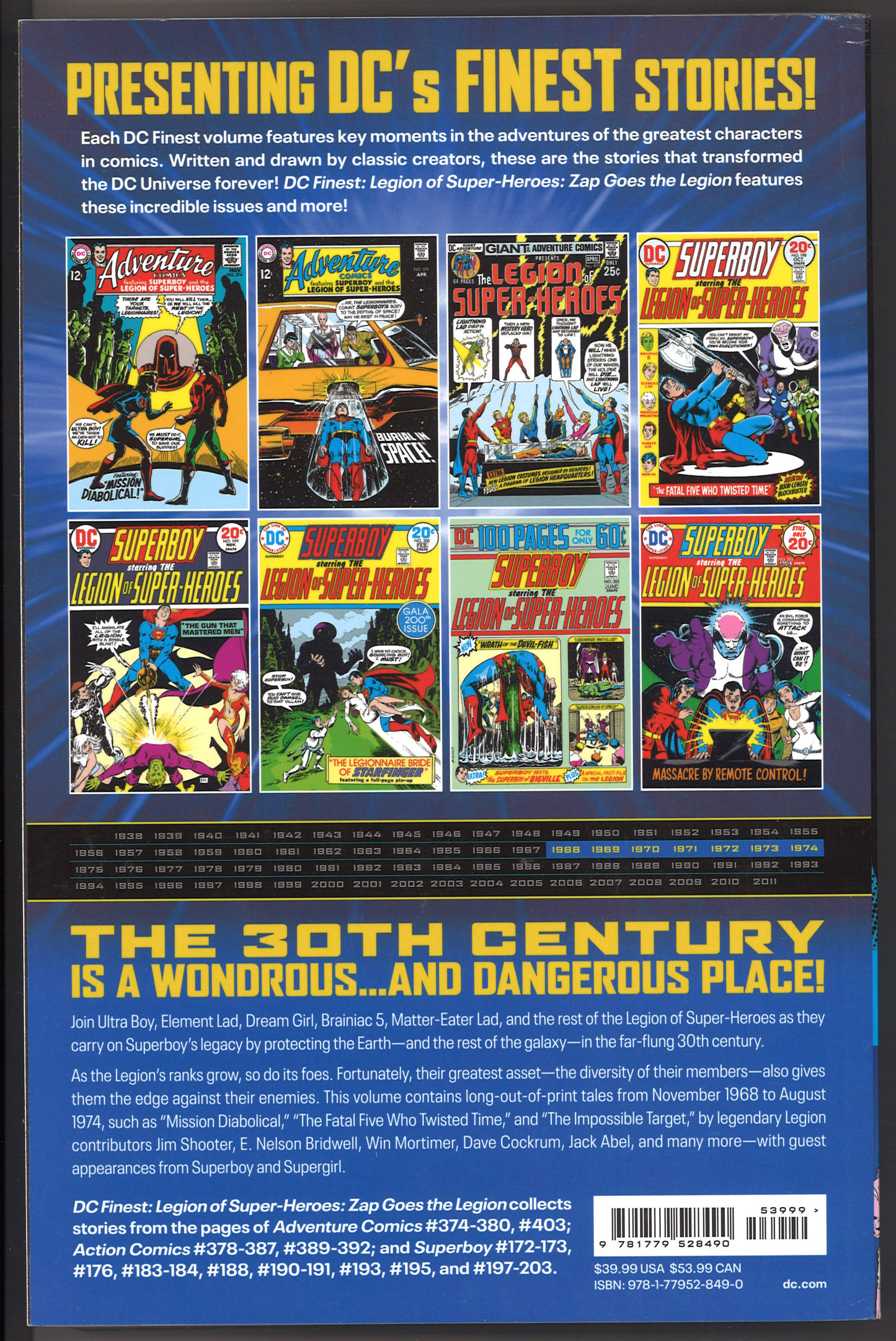 DC Finest: Legion of Super-Heroes: Zap Goes the Legion