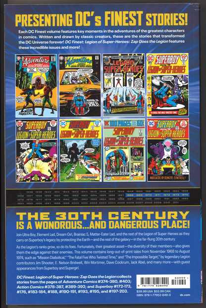 DC Finest: Legion of Super-Heroes: Zap Goes the Legion