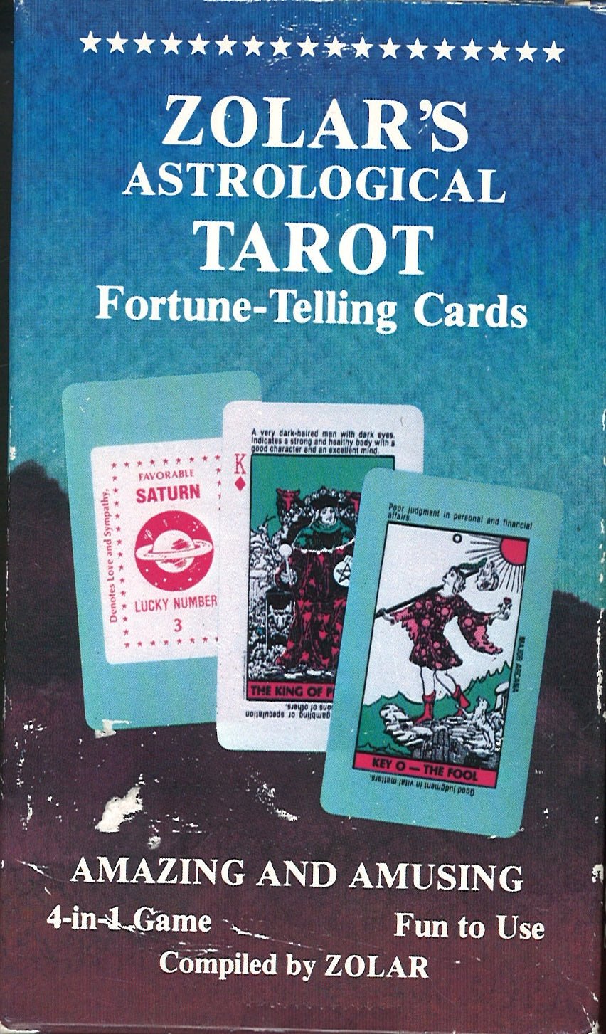 Zolar's Astrological Tarot Fortune - Telling Cards - The Bookstore