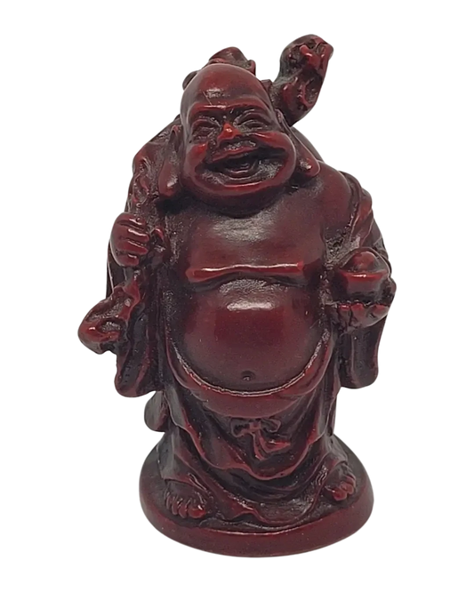 Standing Red Buddha