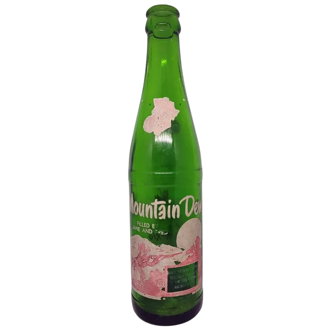 Vintage Mountain Dew Bottle